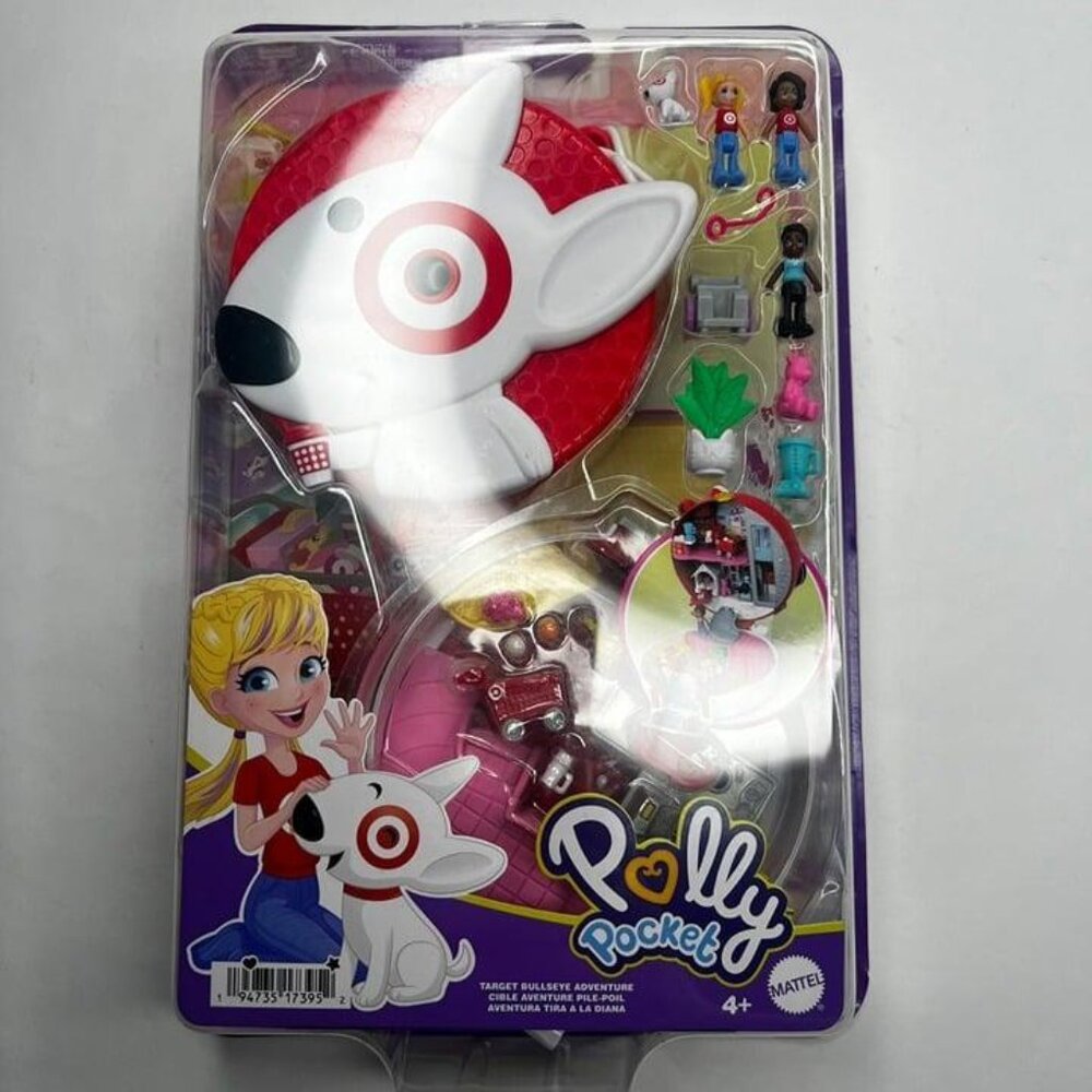 Polly Pocket BULLSEYE ADVENTURE TARGET Exclusive playset
